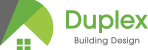 Duplex-Building-Design-Logo